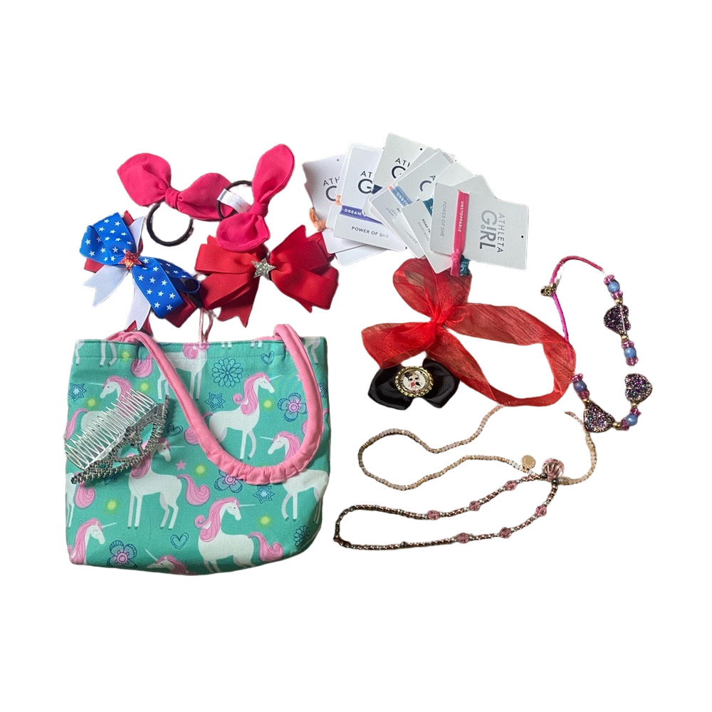 Unicorn Print Kids Tote Bag Bundle 23